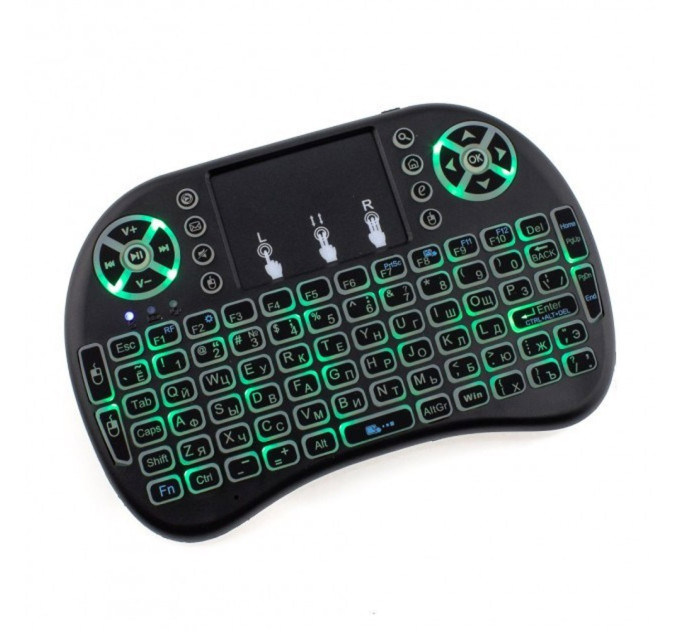Клавіатура KEYBOARD wireless MWK08/i8 LED touch з підсвічуванням
