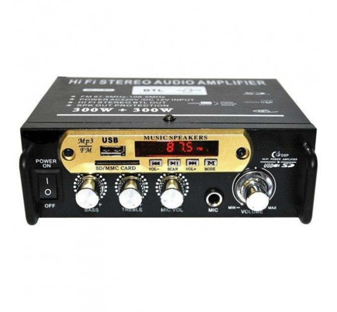 Підсилювач UKC SN-666BT
