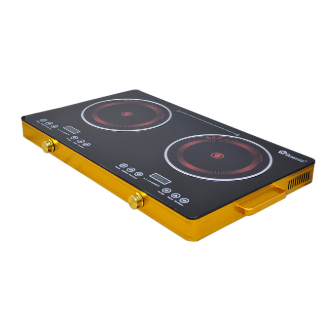 Плита инфракрасная Domotec MS-5881 2кф., 7000Вт. (Черный)