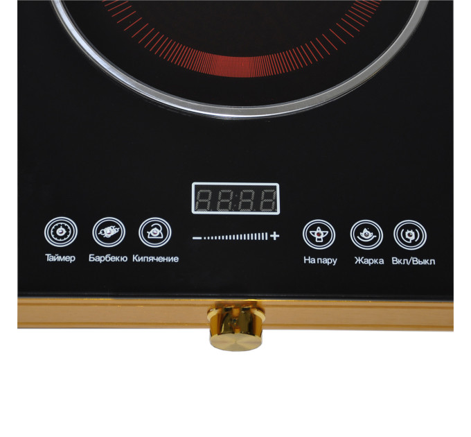 Плита инфракрасная Domotec MS-5881 2кф., 7000Вт. (Черный)