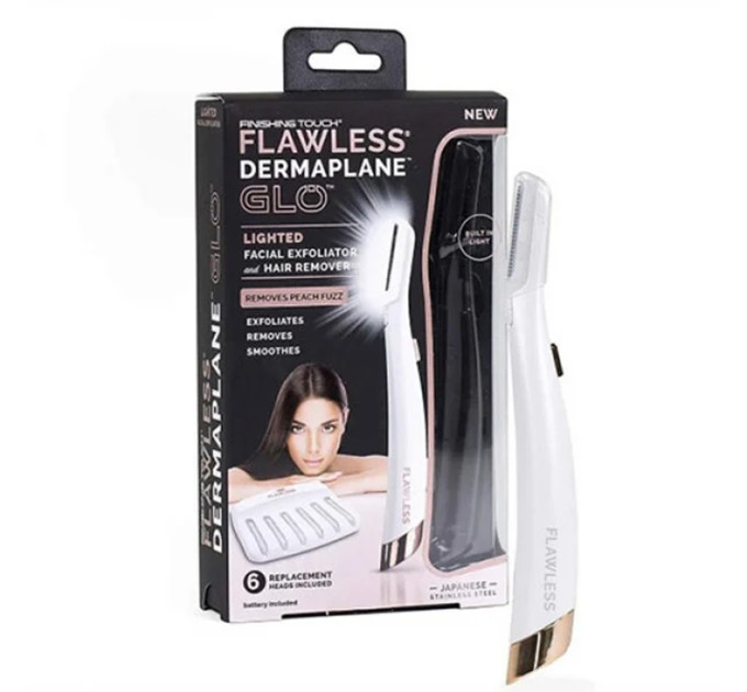 Эпилятор FLAWLESS Dermaplane Glo