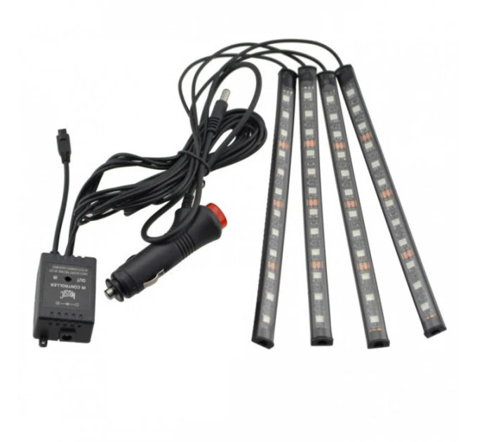 Універсальна RGB LED підсвічування з мікрофоном