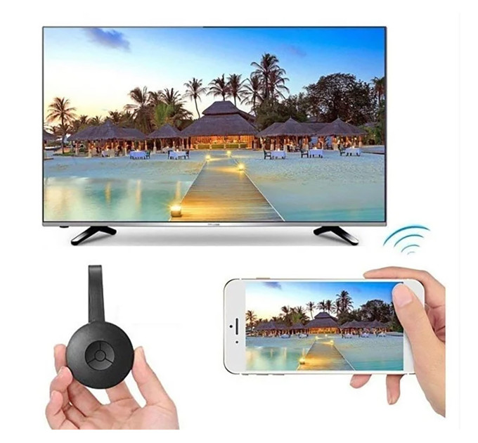 ТБ тюнер медіаплеєр бездротовий HDMI живлення від USB