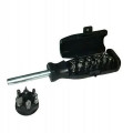 Викрутка з набором насадок, 18 шт TOOL QC 002/UKC. Набір 18в1