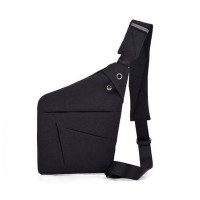 Чоловіча сумка-месенджер Cross Body Чорна Чоловіча сумка-месенджер Cross Body Чорна