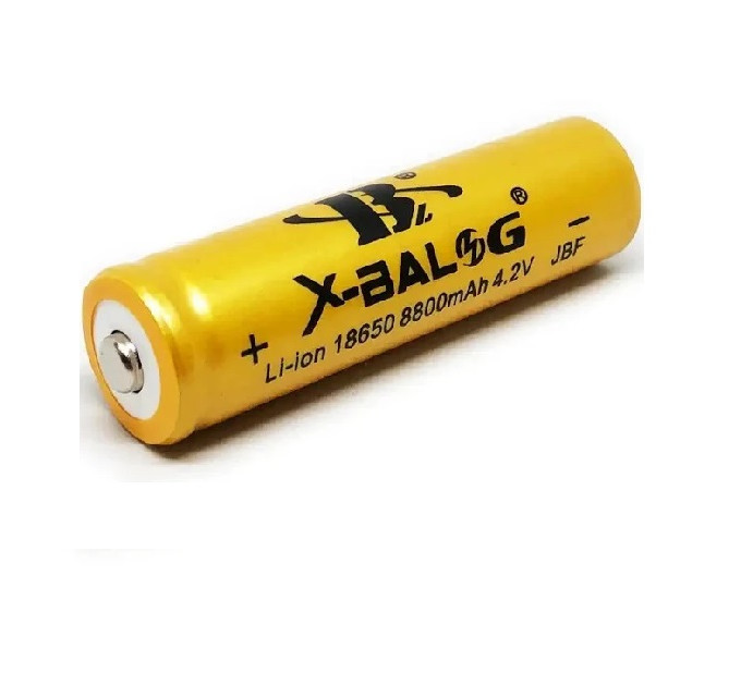 Акумулятор Li-ion 18650 8800mAh 4.2V Gold X-Balog