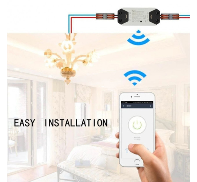 Розумне wi-fi реле Smart Home 10А