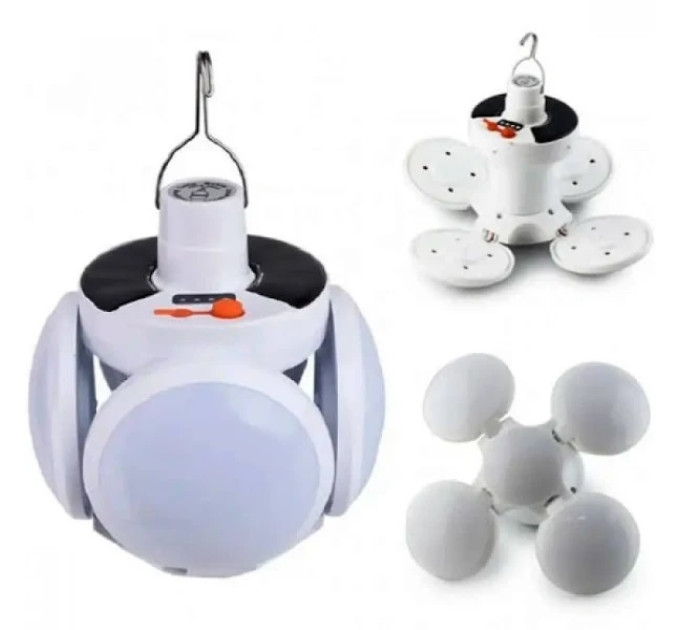 Ліхтарик для кемпінгу JG Solar Emergency Charging Lamp 2029/HJM 908-5