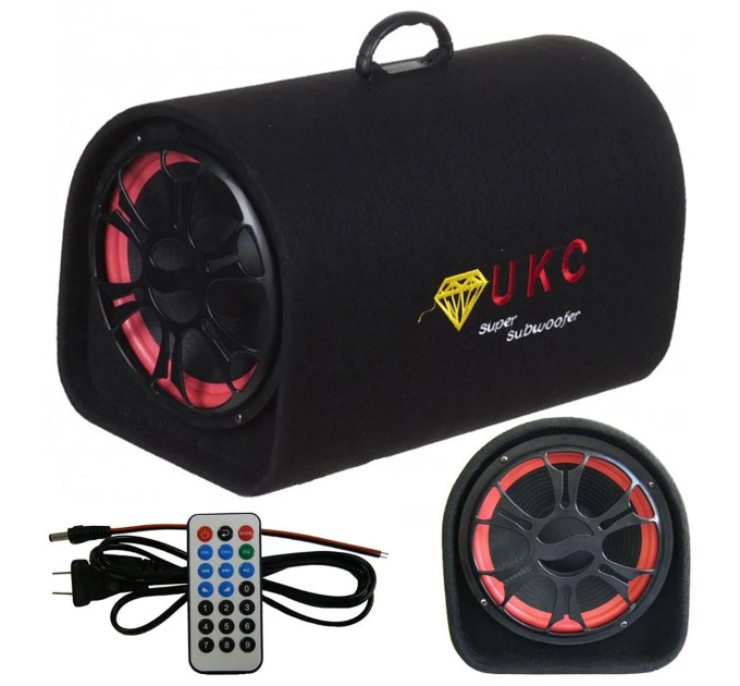 Саббуфер автомобільний UKC 1008 №10 12v/220v Subwoofer