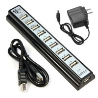 Розгалужувач USB HUB 10 PORTS 220V Розгалужувач USB HUB 10 PORTS 220V