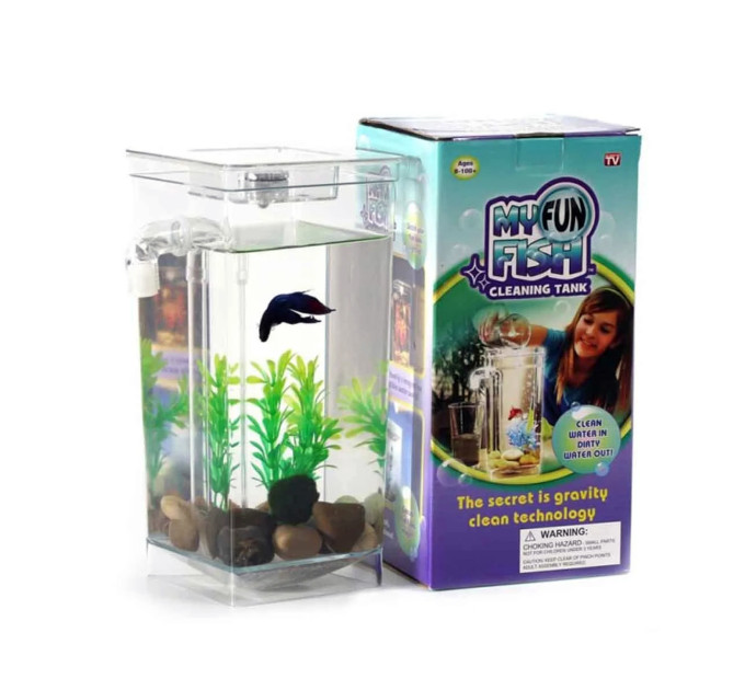 Акваріум самоочищається My Fun Fish для риб