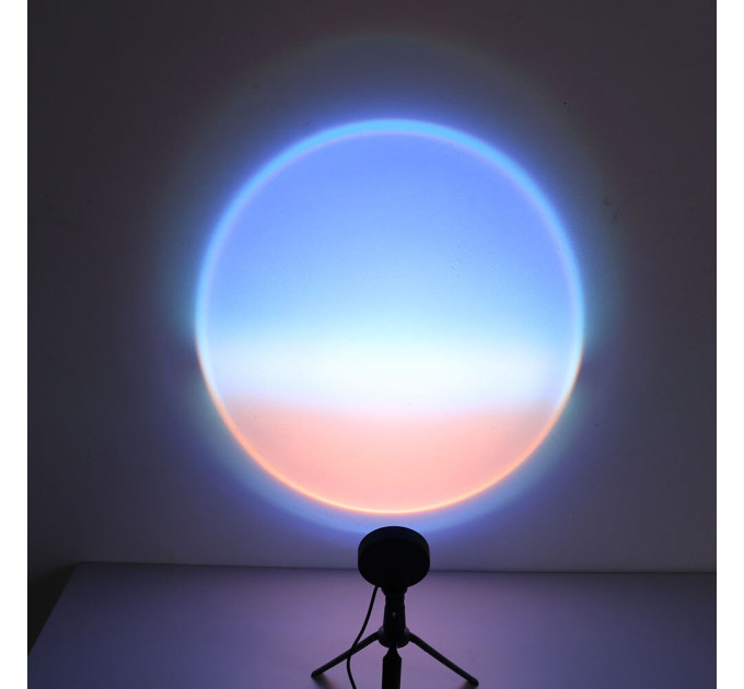 Проекционный светильник радуга Sunset Lamp N1(horizon light)