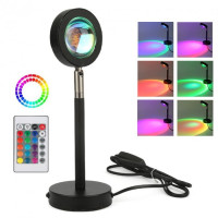 Проекційний світильник веселка Sunset Lamp N2(rgb light)