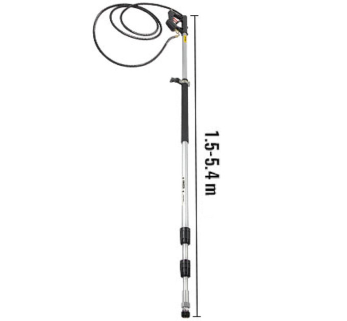 Телескопічна насадка для миття високого тиску Telescopic Spray Wand