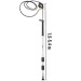 Телескопічна насадка для миття високого тиску Telescopic Spray Wand