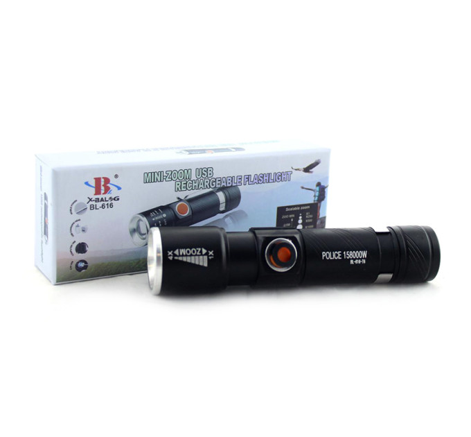 Ліхтарик Bailong BL-616-T6 USB