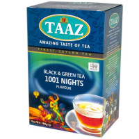 Чай TAAZ 1001 ніч зелений/чорний 100 г
