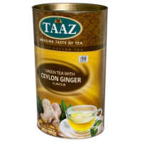 Чай TAAZ Імбирний зелений 100 гр з/б