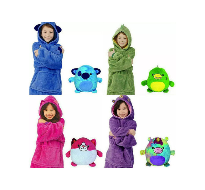 Худі для дітей Huggle Pets Hoodie (плед-кофта)