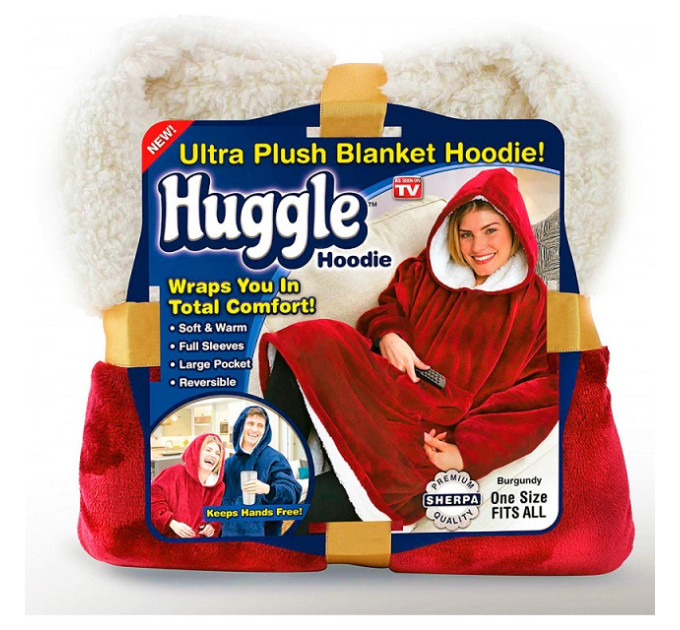 Худі для дорослих Huggle Hoodie (плед-кофта)