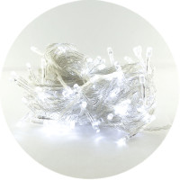 Гирлянда-нить (String-Lights) 300W-1 внутренняя, пров.:прозрачный, 12м (Белый)