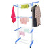 Багатоярусна сушарка до 50 кг Garment Rack With Wheels / Підлогова сушарка (172х73х64)