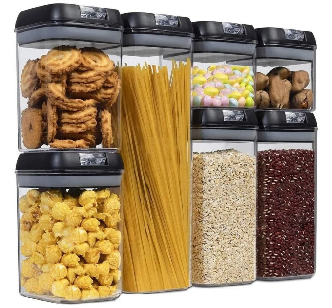 Набір контейнерів для їжі, 7 предметів FOOD Storage Container Set 7 pcs