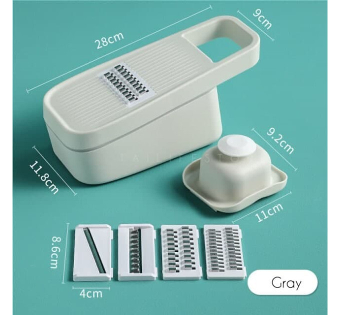 Терка с контейнером Multi-purpose kitchen cutter