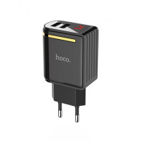 Зарядний пристрій HOCO C39A USB CHARGER DOUBLE LCD (адаптер)
