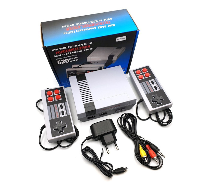 Ігрова приставка MINI GAME Anniversary Edition NES 620 з джойстиками