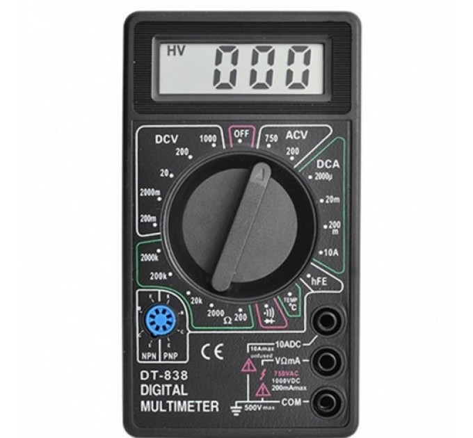 Мультиметр Digital DT-838