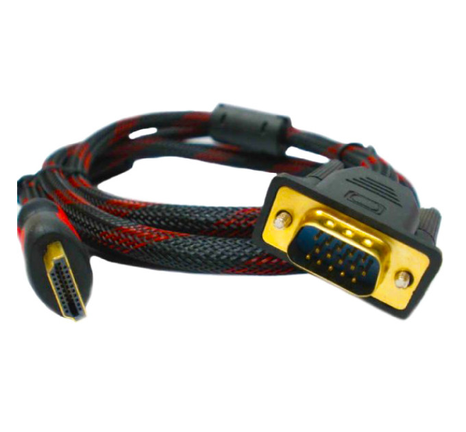 Кабель HDMI-VGA 1.5M 