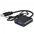 Конвертер HDMI to VGA + audio GT 