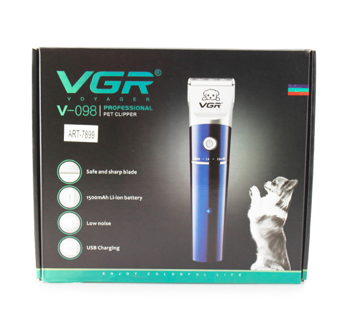 Машинка для стрижки тварин VGR V-098. Груммер