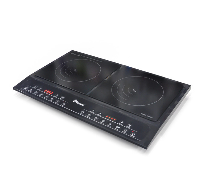 Плита индукционная Domotec MS-5863 2кф., 4000Вт. (Черный)