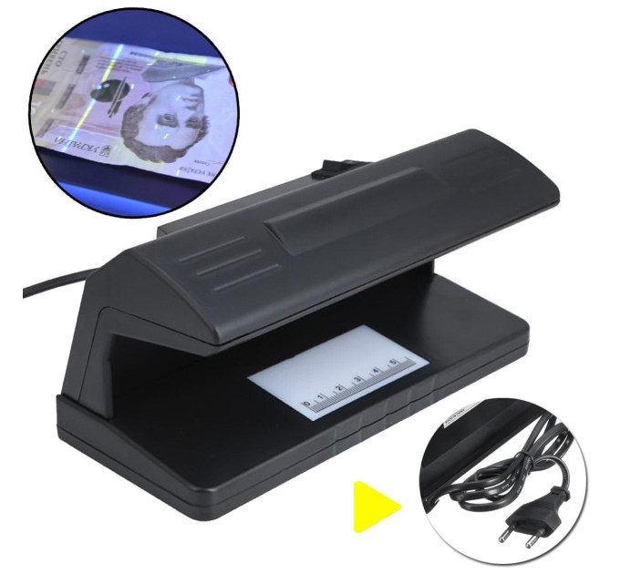 Детектор валют ультрафіолетовий Counterfeit Money Detector UV Ultraviolet Light 318