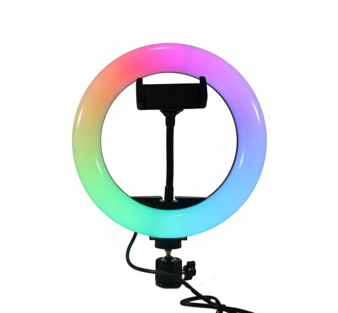 Кільцева лампа RGB 20 см MJ20 LED RING FILL LIGHT BlackBox