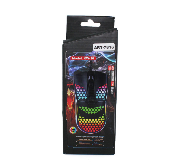 Мишка GAMING MOUSE LED WK-10/RX-M802