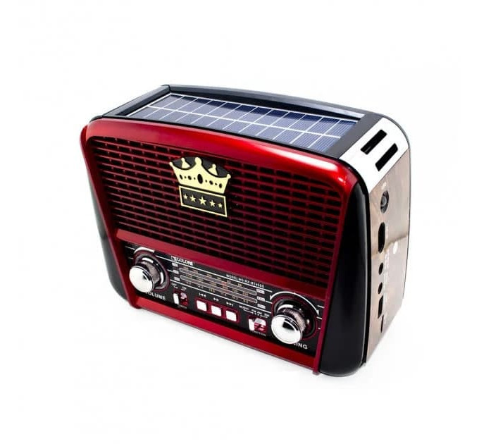 Радіоприймач GOLON RX-BT455S Solar USB