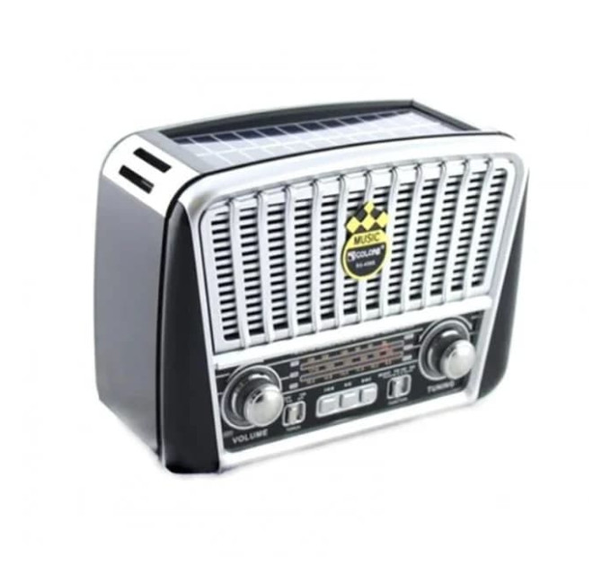 Радіоприймач GOLON RX-BT455S Solar USB