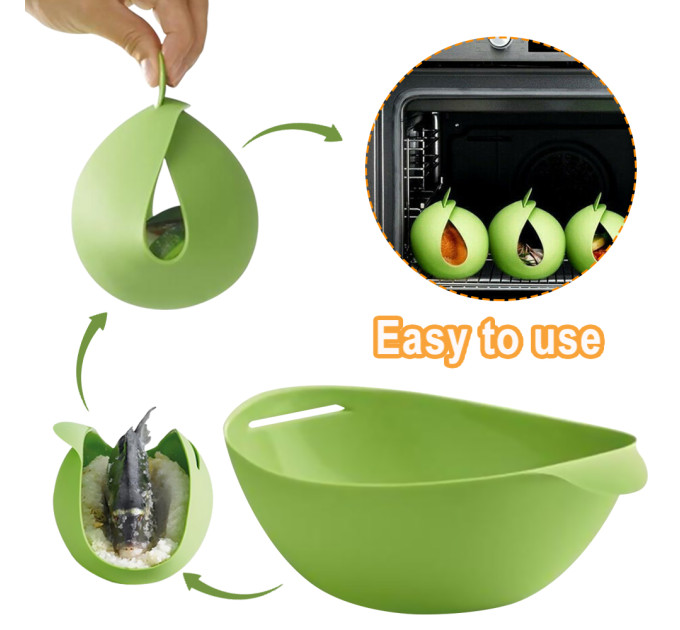 Силіконова миска для випічки Silicon Cooking Pocket