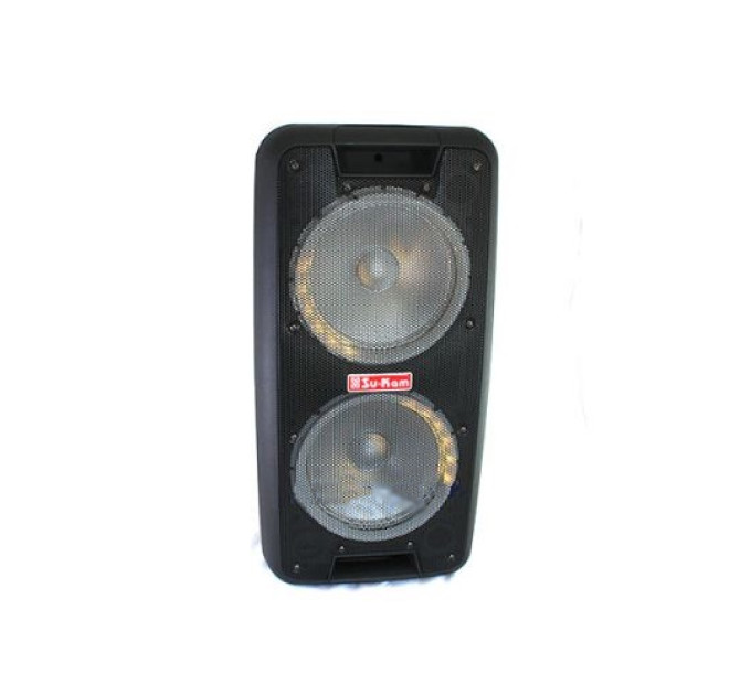 Колонка Su-Kam BT 1010 (2 мікрофони, 12В/220В)