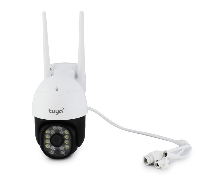 Камера для видеонаблюдения TUYA Wifi Smart Camera C18 3.0mp App IP 360/90 уличная