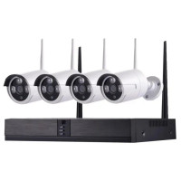 Комплект відеоспостереження бездротової Full HD Wi-Fi на 4 камери з реєстратором