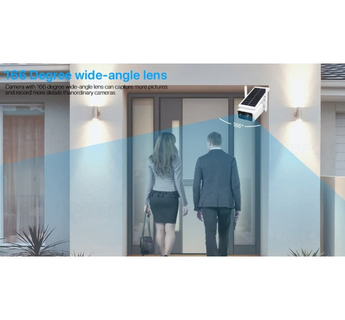 Камера для видеонаблюдения WiFi Smart Camera iCSee APP SOLAR 3MP