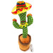 Танцюючий кактус-МЕКСИКАНЕЦЬ, що співає Dancing Cactus Mexi (120 пісень з підсвічуванням)