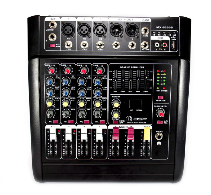 Аудіо мікшер Mixer BT 5300D 4ch.
