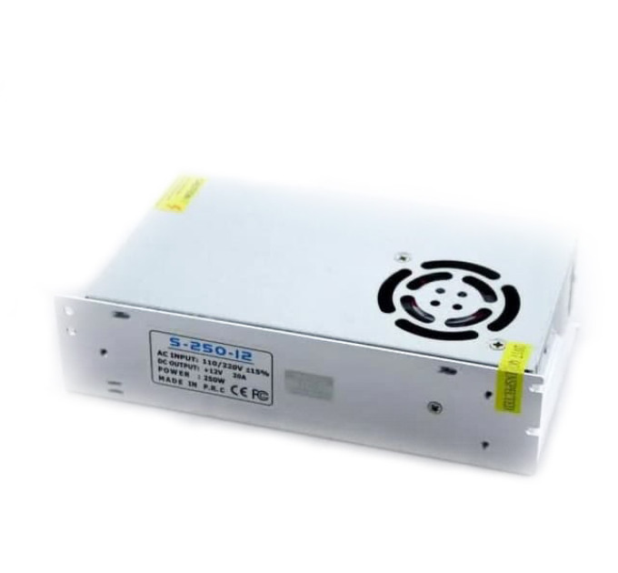 Імпульсний блок живлення 12V/30A метал Switching Power Supply