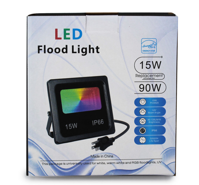 Прожектор SMART LED (bluetooth із додатком) 15 Вт