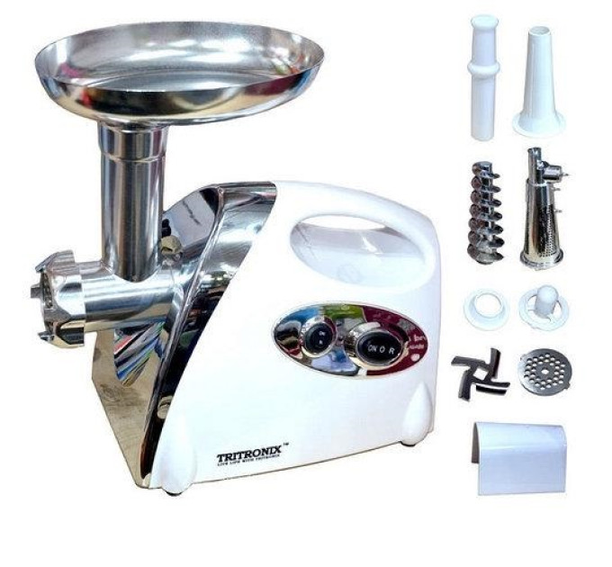 Мясорубка TRITRONIX TX-MJ3030 white (3000Вт, томаты)